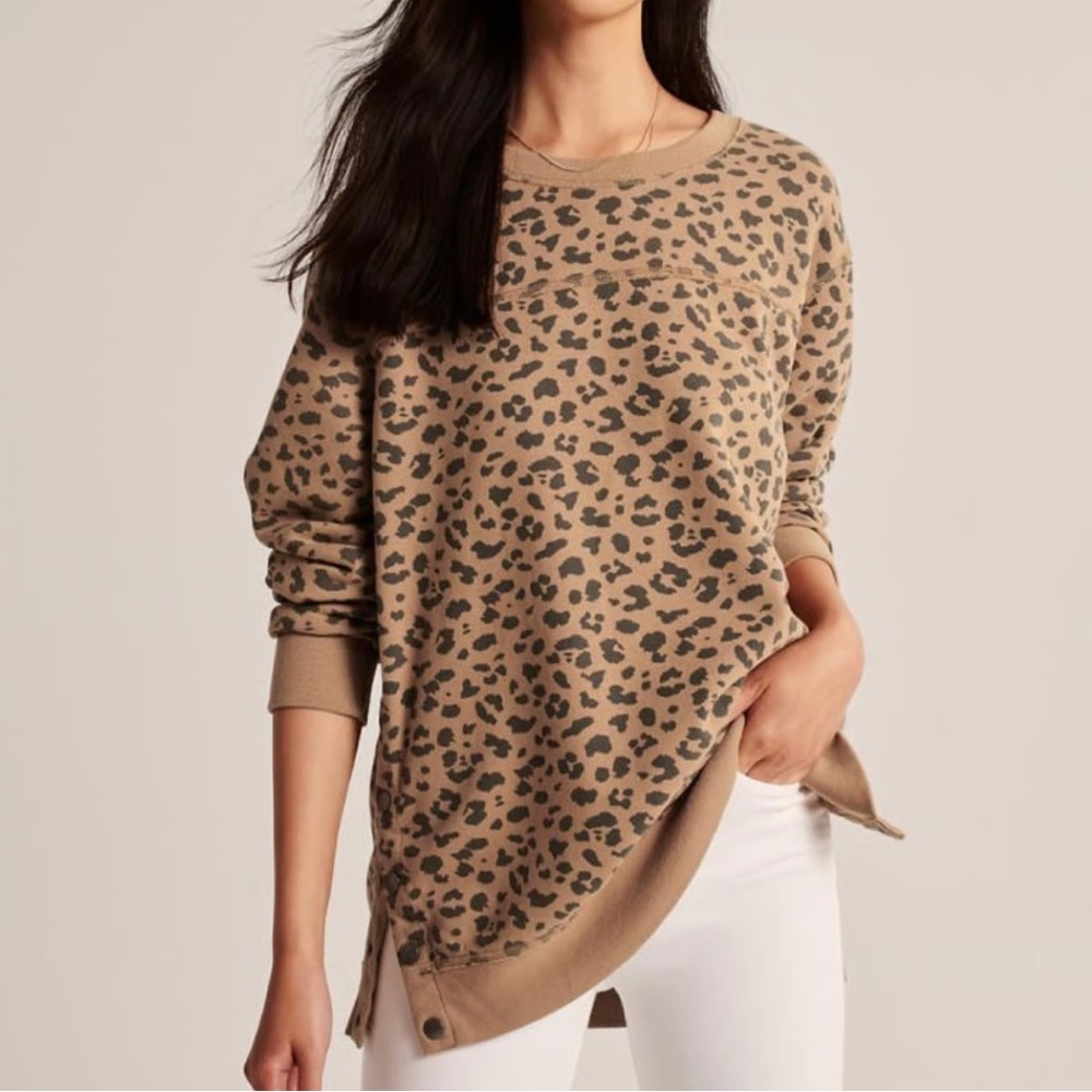☑️Leopard Print Women's Sweater